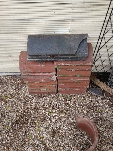 Roof ridge tiles plus three - roof,