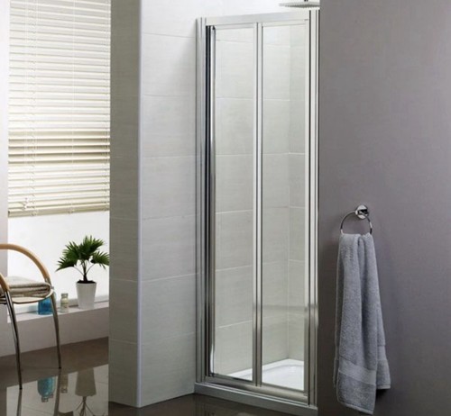 April 900mm bifold shower door - april,