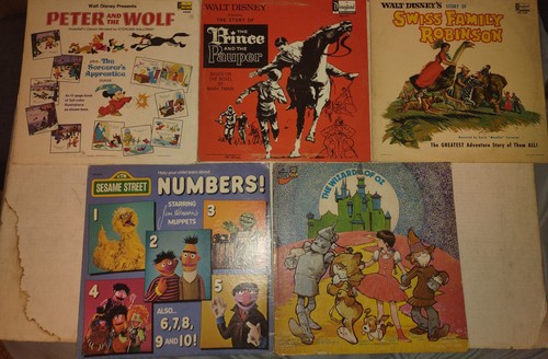 Vintage children vinyl - children’s,