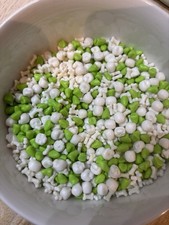 Small Plastic Skulls Bones and Teeth for Crafts Halloween Decor