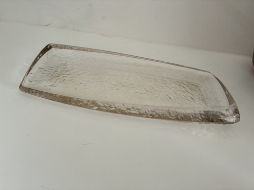 Vintage mid century clear