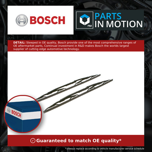 Wiper blades fits - (pair),