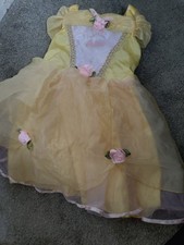Disney Princess Belle Dress Up Dress Fancy Dress Size 18-24 Months