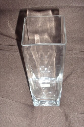 Modern clear glass - clear, rectangle