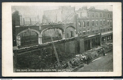 London kilburn ruins - london, kilburn.