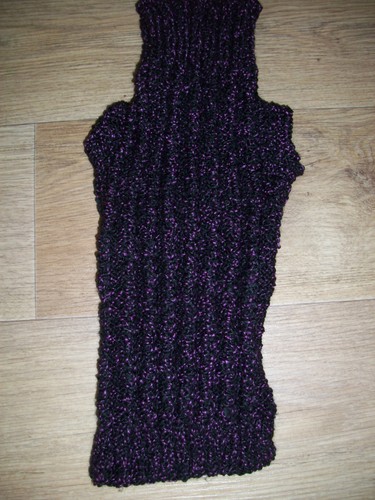 Brand new hand knitted - , ribbed