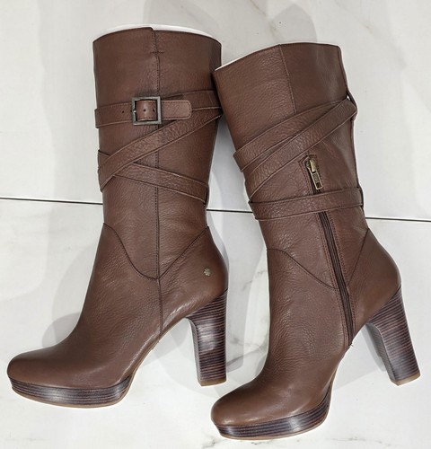 Ugg jardin brown leather - ugg,