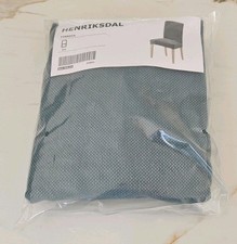 Rare Ikea Henriksal Finnsta 803.366.02 Chair Cover Turquoise Blue Green.