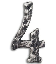 5.5" Cast Iron Address Number