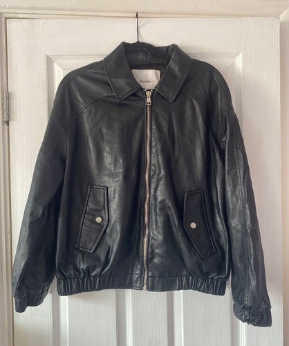 Bershka faux leather jacket - faux,