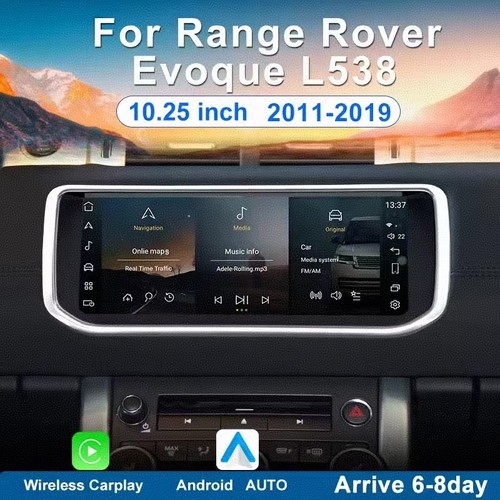 For land rover range - 10.25",
