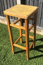 1 X Vintage Retro Beech Wood