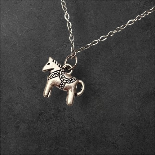 Dala horse necklace dalahäst - necklace,