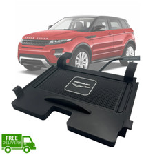 Wireless phone charging tray