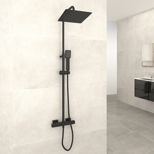 Bathroom thermostatic shower - bathroom,