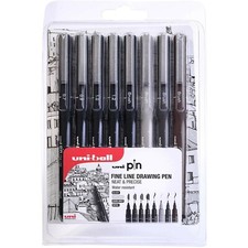 Uni pin fineliner drawing - uni,
