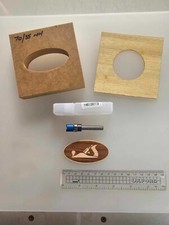 Veneer Inlay Kit with Hand Plane Marquetry Inlay motif 70mm x 35mm