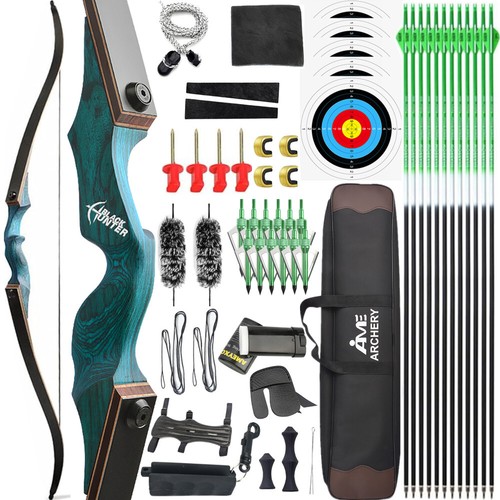 Recurve bow arrows set - 60",