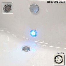 LED lighting for Whirlpool Bath