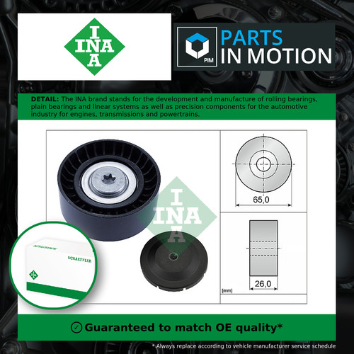 Aux belt idler pulley - aux,