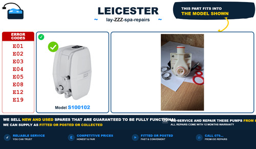 Lay spa impeller pump - ,