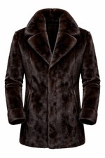 Men's Real Mink Fur Coat |