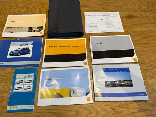 Renault megane owners manual - owners,