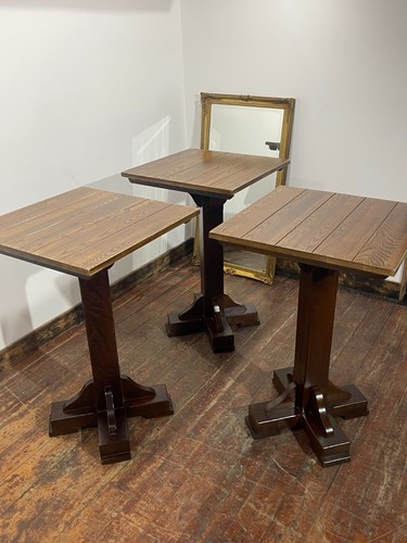 Set high wooden poseur - 3,