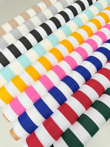 Striped fabric sofia stripes - striped,