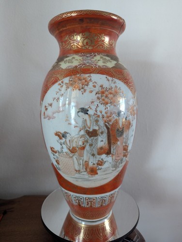 Antique japanese vase meiji - antique,