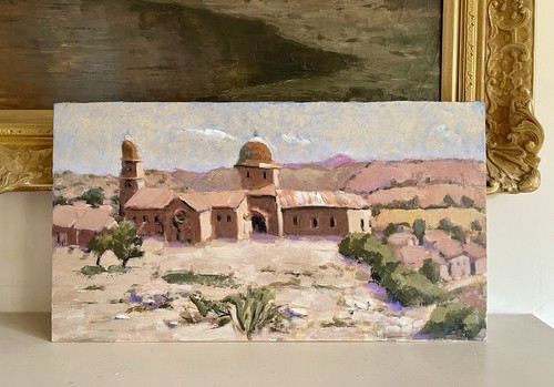 Vintage original oil painting - vintage,