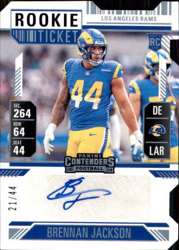 Brennan jackson 2024 panini - brennan,