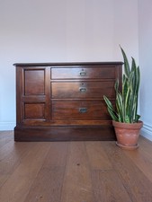 Antique mahogany shop drawers - antique,