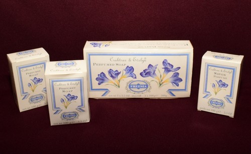 Vintage perfumed soap - perfumed, 3x