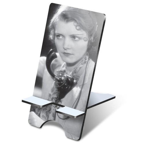 3mm mdf phone stand vintage - 1x,