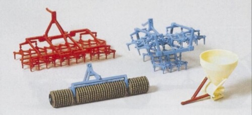 Preiser 17919 rake roller - 17919, rake/roller/dung