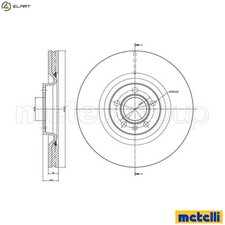 2x BRAKE DISC 23-1400C FOR