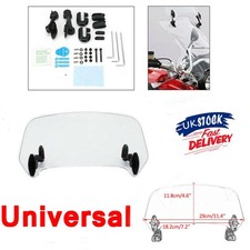 Clip On Motorcycle Windshield