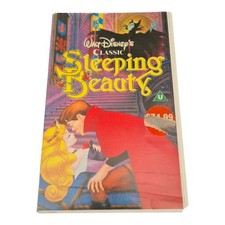 Walt Disneys Classics Sleeping Beauty VHS Tape Black Diamond Big Case Rare