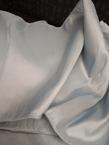 Satin chair sash wide bows - chair,