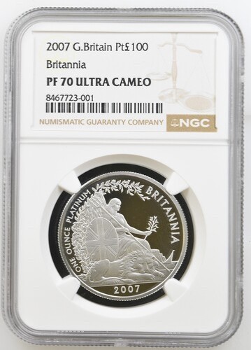2007 platinum proof - proof, britannia