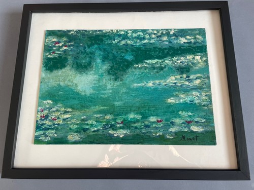 Claude monet original painting - claude,