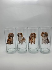 King Charles Cavalier Spaniel Dog Breed Glass. Beautiful Gift for Dog Lovers! 