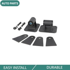 Steel Engine Motor Mount Bracket for Chevrolet LS1 LS2 Conversion Kit  Black