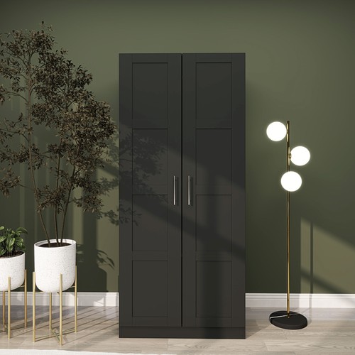Double panel door wardrobe - door,