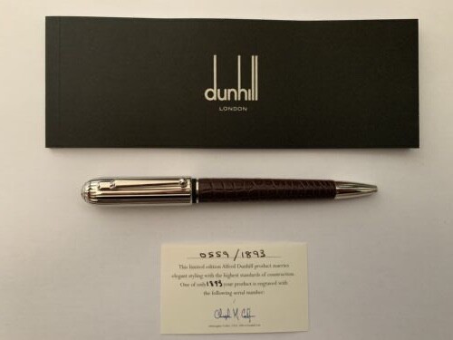 Dunhill limited edition - dunhill,