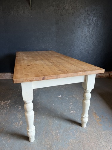 6ft pine dining table - 6ft,