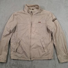Napapijri jacket mens beige - napapijri,