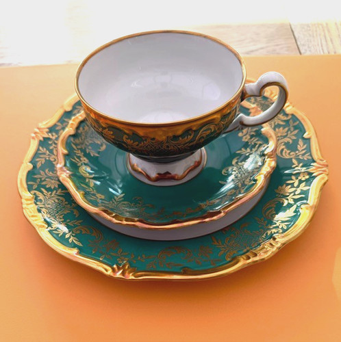 Weimar porzellan tea - porzellan, cup