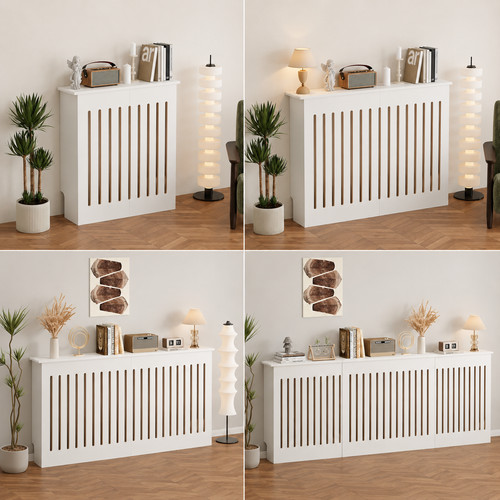 Radiator cover vertical slat - cover,